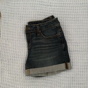 Denim jean shorts